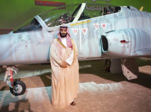 ولي العهد محمد بن سلمان يدشن أول طائرة تدريب نفاثة من طراز هوك شاهد التفاصيل …