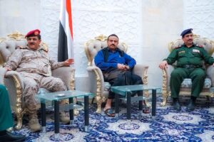 الشيخ محمد بن عديو يدين جريمة قصف الطيران لإبادة الجيش اليمني في شبوة.