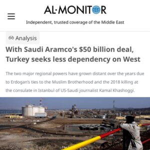 اخبار الان : أرامكو‬⁩ السعودية تستثمر بالتنقيب في تركيا 50 مليار دولار وتحاربه في اليمن
