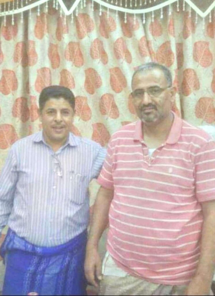 قاتل الطفلة حنين البكري برفقة عيدروس الزبيدي