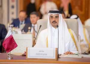 تصريح ناري ومختلف من امير قطر على جرائم الاحتلال الاسرائيلي في فلسطين