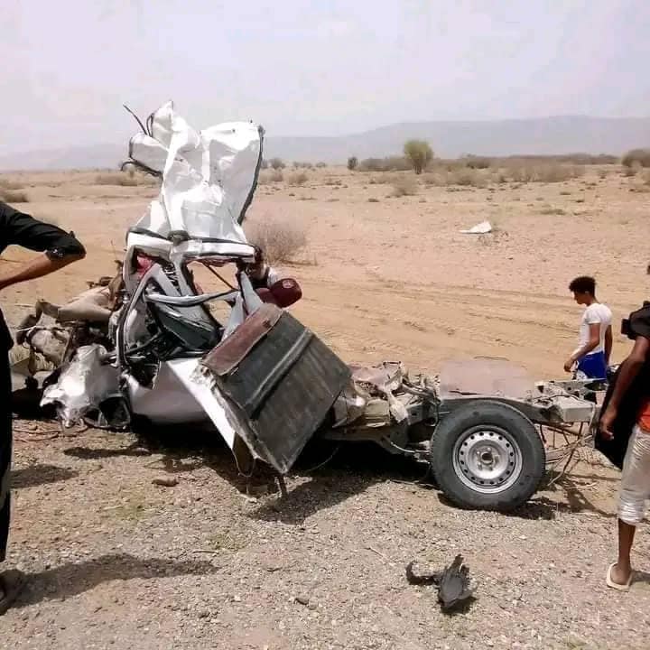 محافظة الحديدة حادث سير مروع