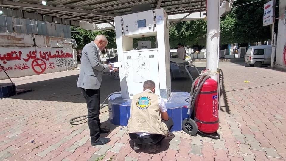 نزول ميداني لمحطات وطرمبات الغاز السائل. بأمانة العاصمة ومحافظة صنعاء