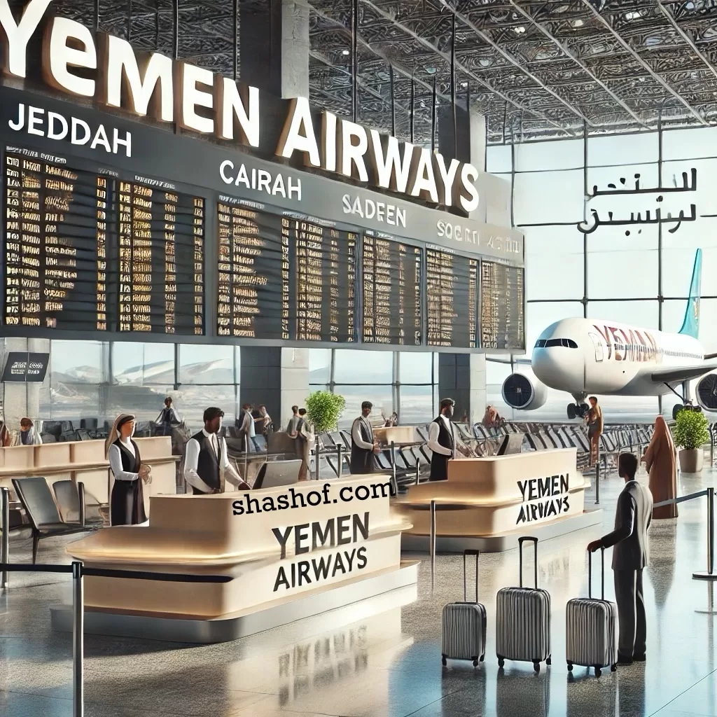 الخطوط الجوية اليمنية تعلن جدول رحلاتها ليوم الأحد 8 ديسمبر 2024