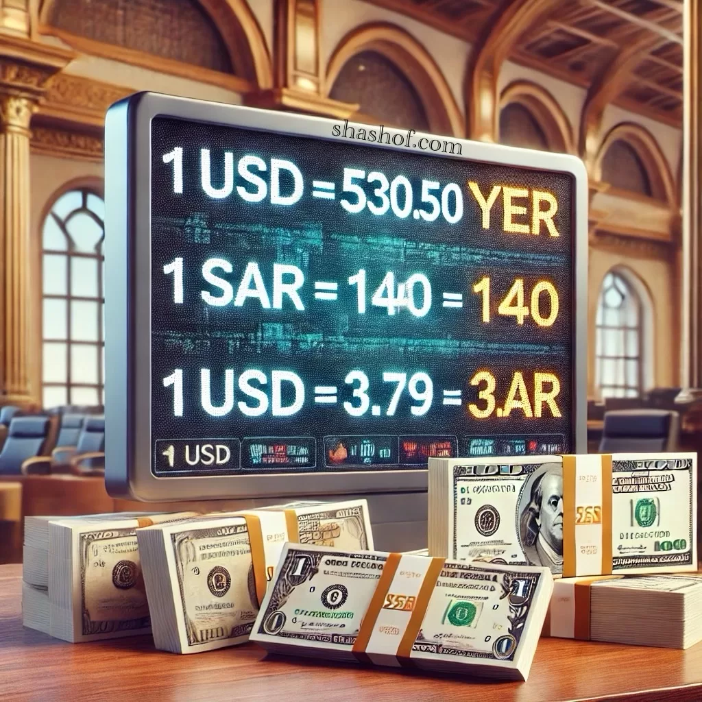 تحديث أسعار الصرف: الريال اليمني يواصل استقراره مقابل العملات الأجنبية
