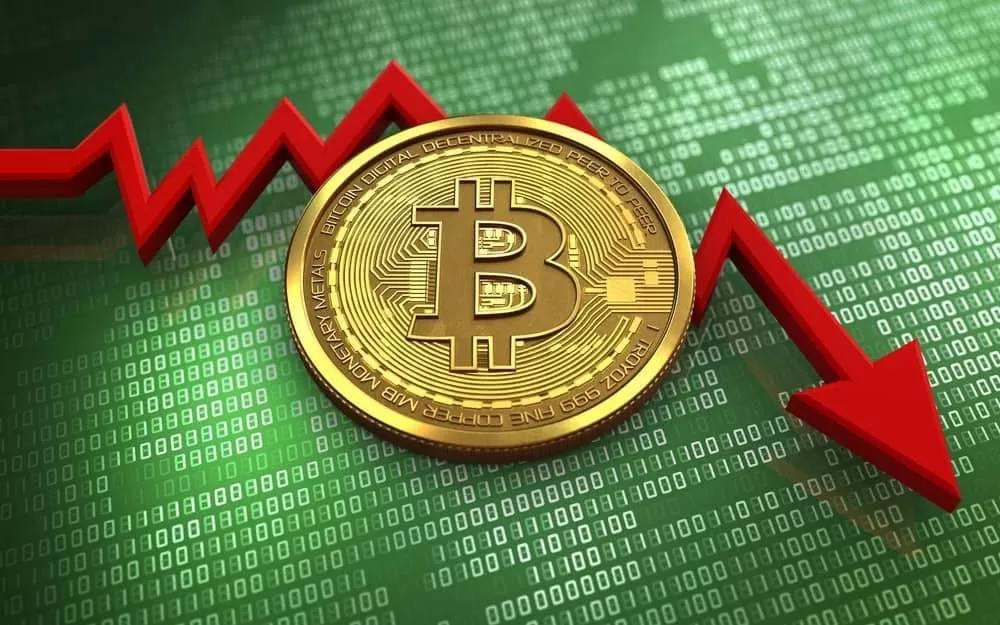 انهيار البيتكوين: تراجع الاستثمارات القائمة على المضاربة يؤدي إلى انخفاض سعر العملة المشفرة