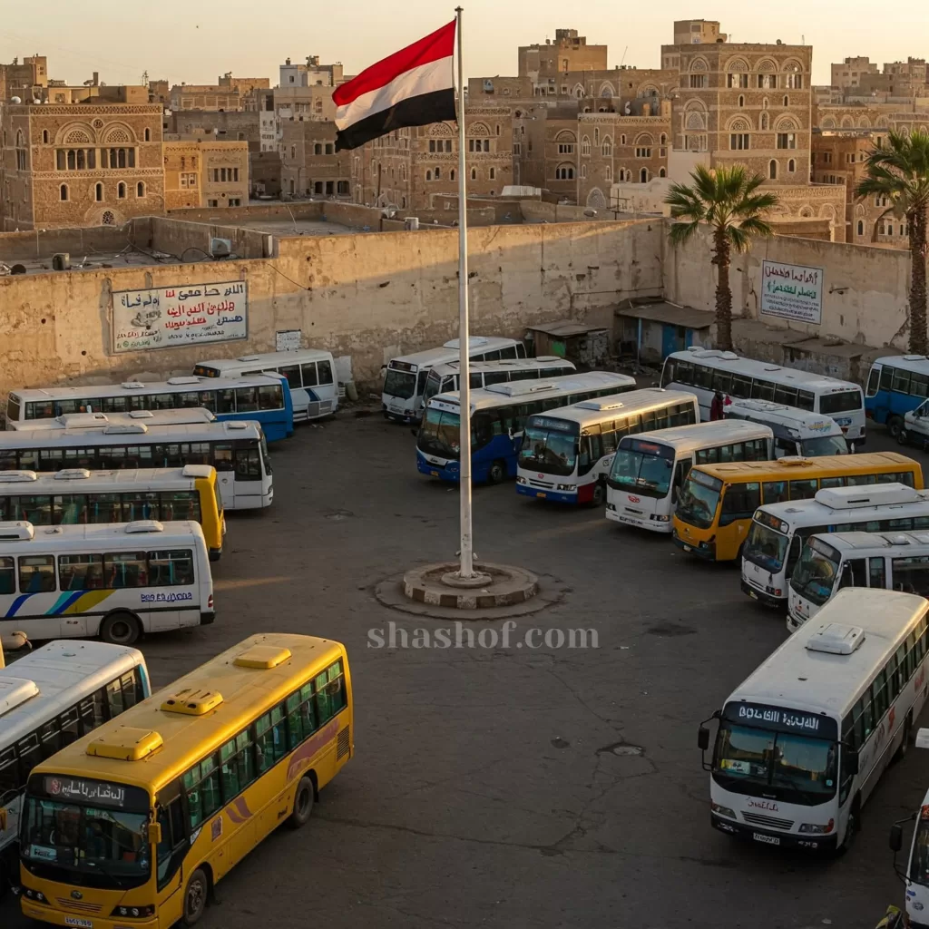 تسهيلات مرورية في صنعاء: تقسيط مخالفات الباصات المحجوزة
