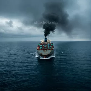 انبعاثات سفن الحاويات تسجل رقماً قياسياً جديداً بسبب تغيير مسارات الشحن حول رأس الرجاء الصالح