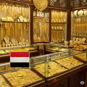 انخفاض ملحوظ في أسعار الذهب بصنعاء وعدن اليوم