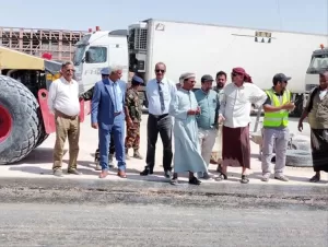 أخبار المحافظات – وكيل محافظة المهرة يتفقد سير أعمال تطوير جمرك شحن