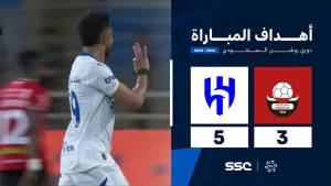 أهداف مباراة الرائد 3 – 5 الهلال | الجولة ( 30 ) من دوري روشن السعودي للمحترفين 2024-2025