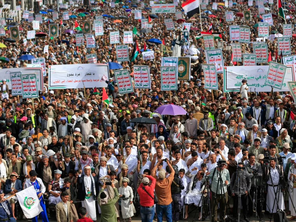 مظاهرات في المغرب واليمن وموريتانيا وأفغانستان نصرة لغزة