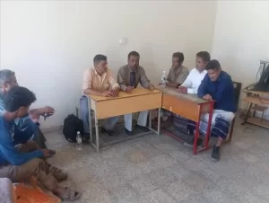 اخبار المناطق – اجتماع بين القائم بأعمال رئيس منسقية المجلس الانتقالي الجنوبي في جامعة أبين