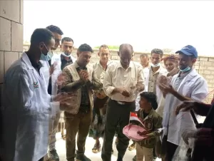 اخبار المناطق – الإدارة المحلية في موزع تدشن الوحدة الصحية بمركز الهاملي
