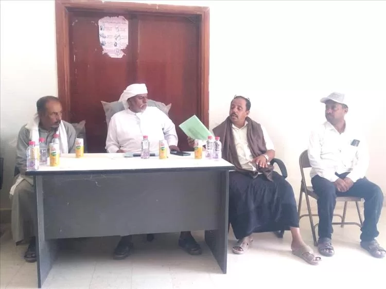 تشكيل المجلس الصحي بمديرية رماه الصحراوية بحضرموت الوادي والصحراء