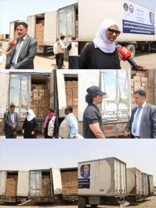 اخبار عدن – الدائرة الطبية لقوات المجلس الانتقالي تبدأ توزيع محاليل وريدية على المراكز الطبية