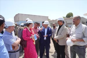 اخبار عدن – الشرجبي ولملس ونائبة وزير الخارجية الهولندية يستعرضون وضع المياه