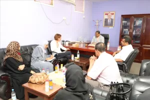 اخبار عدن – المحولي يناقش مع الوكالة الألمانية GIZ مشروع تحسين المنظومة التعليمية الفني في عدن