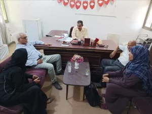 اخبار عدن – لقاء مدير مستشفى الطب النفسي مع الوكيل المساعد لوزارة الرعاية الطبية
