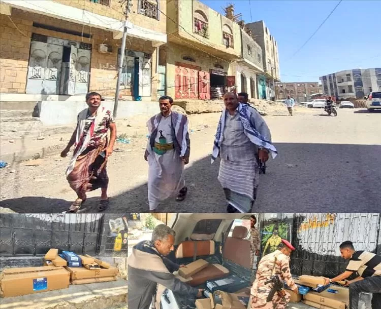 مديرية القاهرة بتعز تزوّد حي الروضة بإنارات شمسية لتعزيز الأمن المجتمعي