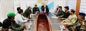 اخبار وردت الآن – اجتماع بين نائب وزير الصناعة ومدير أمن لحج لمناقشة تعزيز التنسيق الرقابي وتطويره