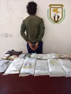 اخبار وردت الآن – قوات دفاع شبوة ت intercept كمية كبيرة من المخدرات المتجهة إلى العاصمة ع