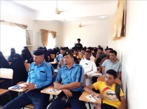 اليمن اليوم اخبار المحافظات – لجنة التوعية المرورية تنفذ نزولًا ميدانيًا إلى جامعة الخليج بصبر
