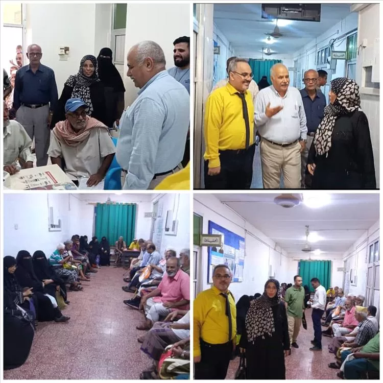 اختتام المخيم الطبي المجاني للأمراض المزمنة في المجمع الصحي بالقطيع م/ صيرة