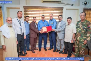 اليمن اليوم اخبار عدن – زيارة رئاسة مؤسسة البصر الخيرية قطاع اليمن مرافق حكومية لتعزيز التعاون المشترك