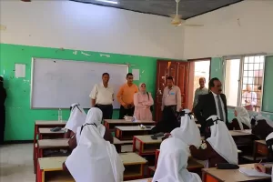 اليمن اليوم اخبار عدن – مدير عام خور مكسر عواس الزهري يتفقد سير امتحانات الثانوية العامة بالمديرية