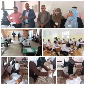 اليمن اليوم اخبار عدن – معاون ومبجر وجواد يتفقدوا سير العملية الاختبارية للشهادة الثانوية في مديرية صي…