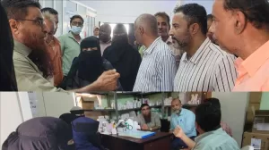اليمن اليوم اخبار وردت الآن – مدير صحة أبين والحييد يتفقدان مركز العزل بزنجبار ويعقدان اجتماعًا لمواجه