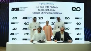 توقيع Epointzero وIRH على مذكرة التفاهم لعمليات تعدين خالية من الكربون