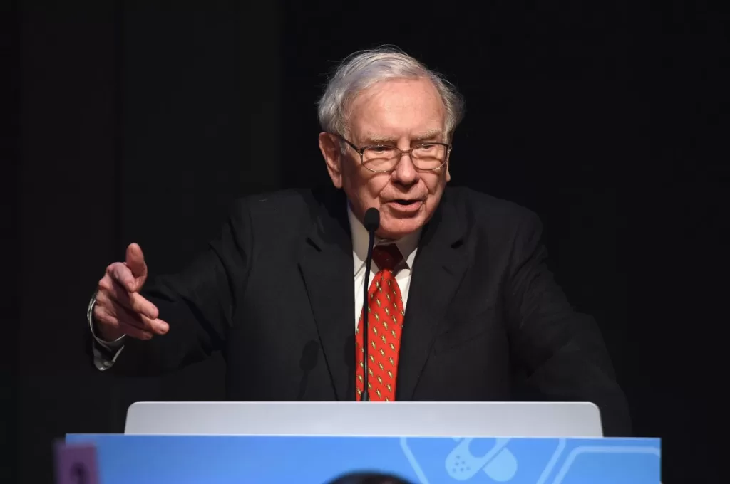 Berkshire Hathaway CEO and chairman Warren Buffett.