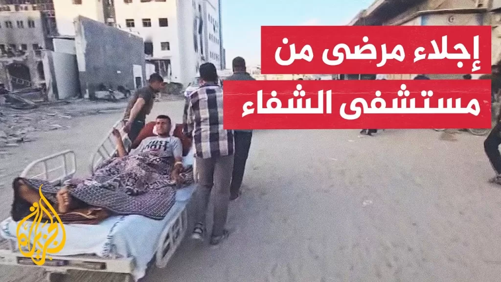 إسرائيل تنشر خريطة إخلاء جديدة تشمل مجمع الشفاء الطبي في غزة