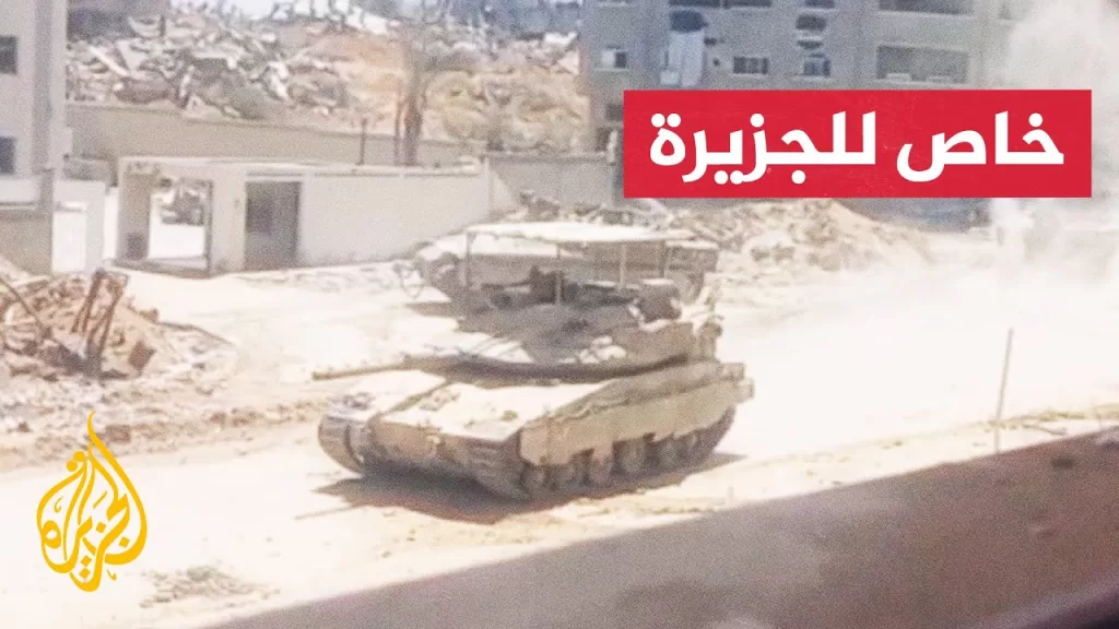 صور حصرية للجزيرة ترصد تدمير الاحتلال لأحياء قرب مستشفيي العودة والإندونيسي