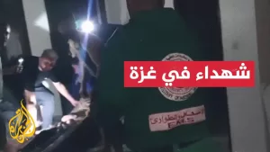 شاهد عشرات الشهداء والمصابين في قصف إسرائيلي على غزة