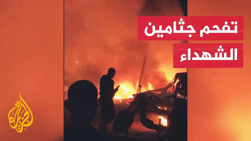قصف إسرائيلي عنيف على شمال ووسط وجنوب غزة يسفر عن سقوط عشرات الشهداء