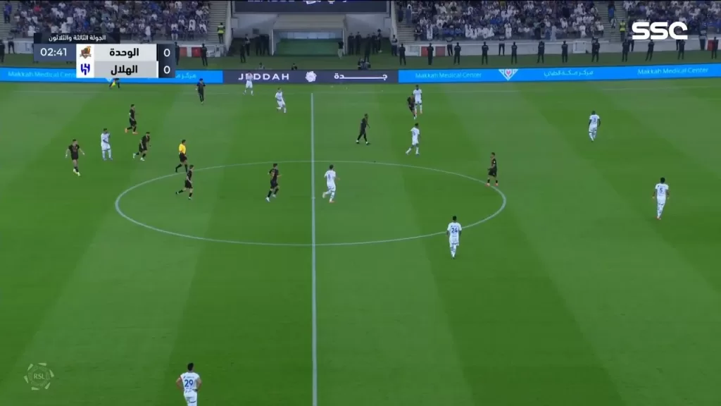 ملخص مباراة الوحدة 1 - 1 الهلال | الجولة ( 33 ) من دوري روشن السعودي للمحترفين 2024-2025
