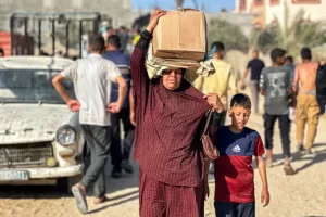 نظام توزيع المساعدات الإسرائيلي يتضمن استراتيجية ‘تهجير قسري’ وأوروبا تغير موقفها تجاه إسرائيل – شاشوف
