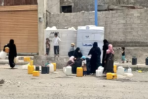 نقص المياه يضرب تعز اليمنية ويؤدي إلى انتشار الأوبئة والأمراض