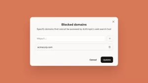 يقوم الأنثروبري بتنفيذ واجهة برمجة التطبيقات للبحث عن الويب الذي يعمل بنيو ذكاء الذكاء الاصطناعى