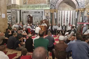 احتفال رأس السنة الهجرية في الأقصى بأعداد محدودة