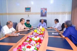اخبار المناطق – الأمين السنة يترأس اجتماعًا لبحث ترتيب الخطة الاستقرارية وتجهيزات صلاة عيد الأضحى