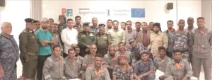 اخبار المناطق – الدفاع المدني ومنتدى التنمية السياسية يختتمان البرنامج التدريبي للمتدربين.