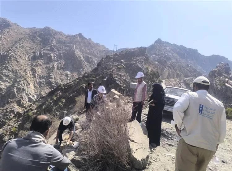 وفد رفيع من الصندوق الاجتماعي للتنمية يصل يافع المفلحي