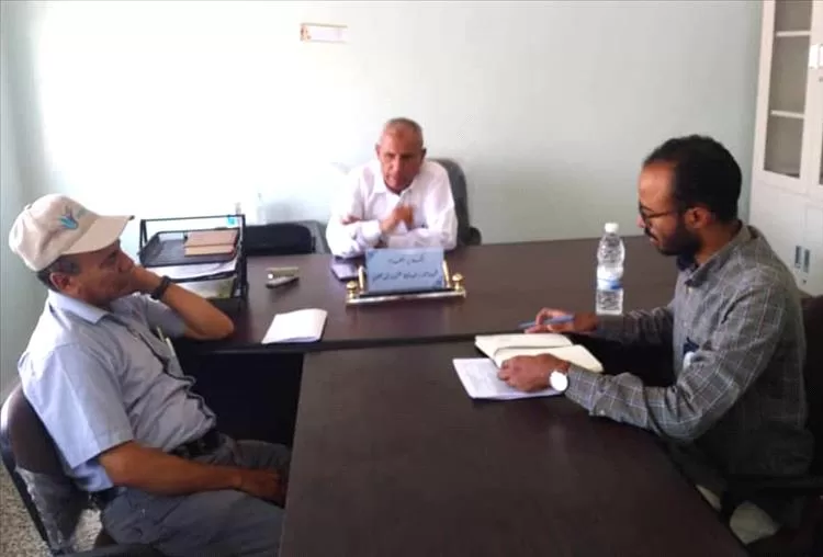الدعيس يناقش مع الصليب الأحمر تأهيل مشروع النحل ومرافق الزراعة وتعزيز برامج التدريب بتعز