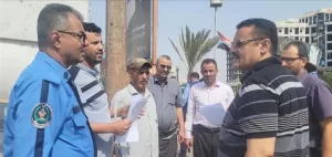 اخبار عدن – الداؤودي والقلعة يطلقان مشروع تركيب إشارات المرور الضوئية في عدة شوارع