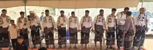 اخبار وردت الآن – شبوة: لهية تشهد احتفالية الزواج الجماعي لـ 22 ثنائيًا في أجواء من الفرح