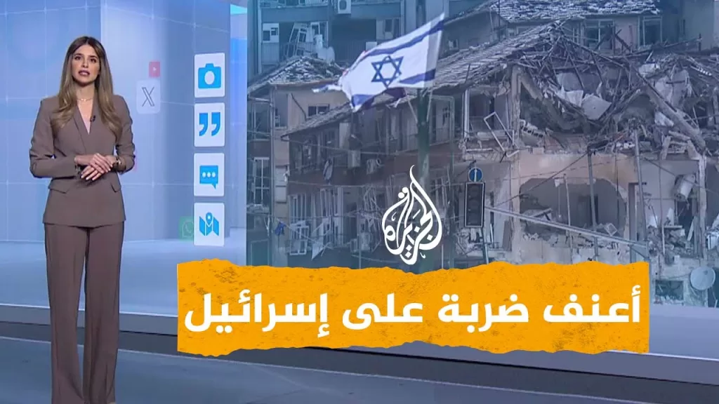 شبكات | فيديوهات مرعبة لأقوى وأعنف ضربة إيرانية على إسرائيل